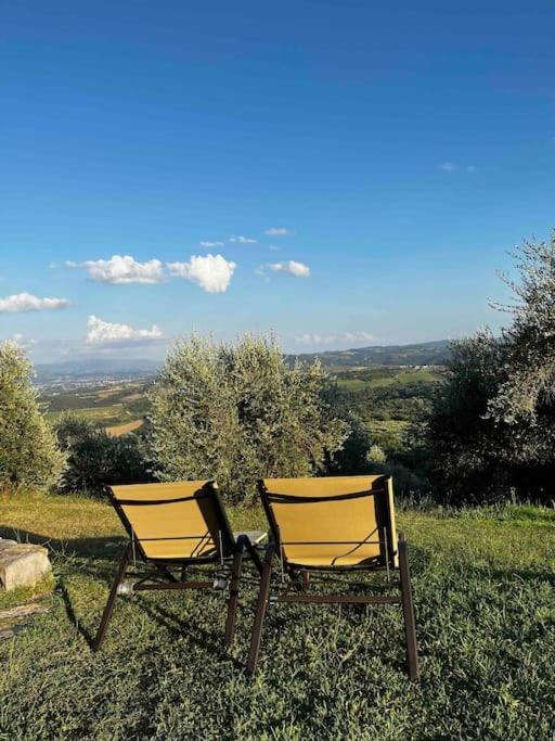 Medieval Tower In Umbria With Swimming Pool Montelagello Esterno foto